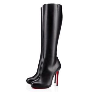 Christian Louboutin Botalili 120 Calf Leather Boot size 41